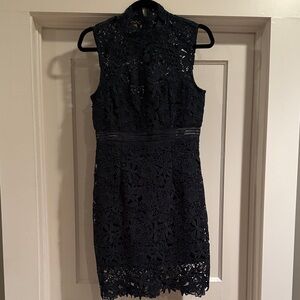 Bardot Green Lace Dress